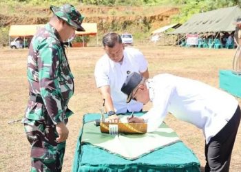TNI Hadir Bangun Desa, Wako Alfin Apresiasi TMMD ke-126