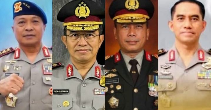Profil 4 Komjen Baru Polri 2025 dan Perjalanan Kariernya