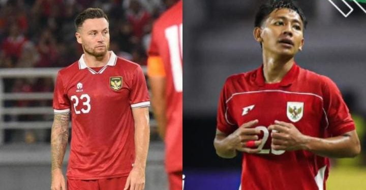 Timnas Indonesia Tumbang, Marc Klok dan Beckham Putra Jadi Sorotan