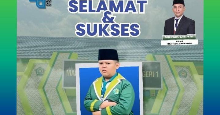 Siswa MTsN 1 Sungai Penuh Lolos ke Tingkat Nasional OMI 2025