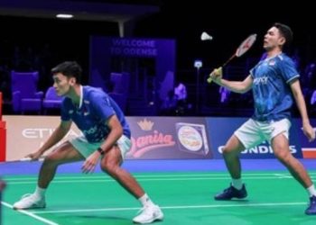 Fajar/Fikri Kalah Dramatis di Final Denmark Open 2025