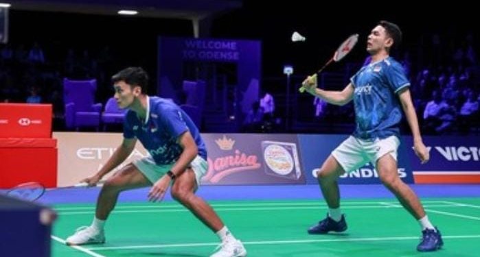 Fajar/Fikri Kalah Dramatis di Final Denmark Open 2025