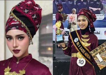 Fany Dwi Azzahra Raih Gelar Gadih Mendah Kincai 2025 di Jambi