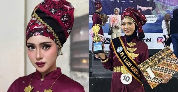 Fany Dwi Azzahra Raih Gelar Gadih Mendah Kincai 2025 di Jambi
