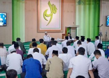 Lewat Pengajian Bulanan, Menteri Nusron Ajak Jajaran Meraih Berkah dan Menambah Ilmu Agama