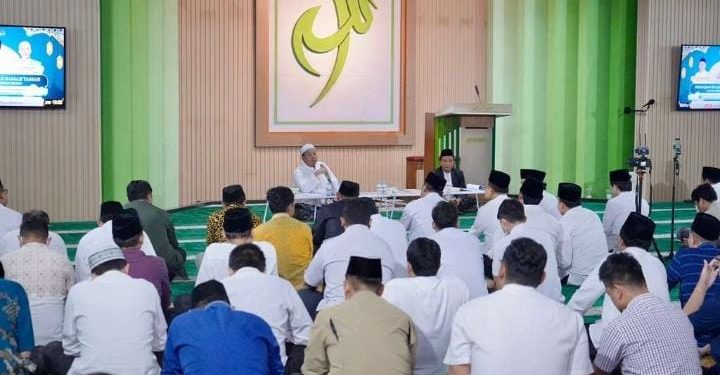 Lewat Pengajian Bulanan, Menteri Nusron Ajak Jajaran Meraih Berkah dan Menambah Ilmu Agama