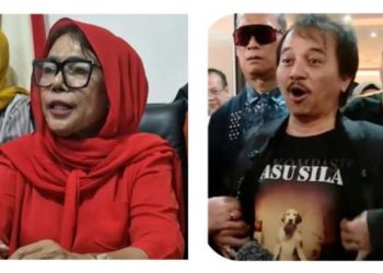 Emak-emak Pendukung Jokowi Ancam Demo Setengah Telanjang, Ternyata Cuma ‘Jebakan