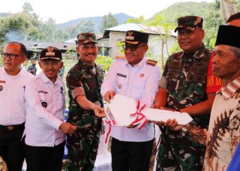 Wako Alfin Meresmikan Hasil Rehab RTLH Desa Sungai Jernih
