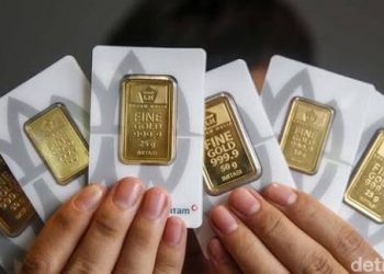 Harga Emas Antam Pecah Rekor Lagi, Naik Rp78.000 per Gram! Investor Makin Cuannya Tebal