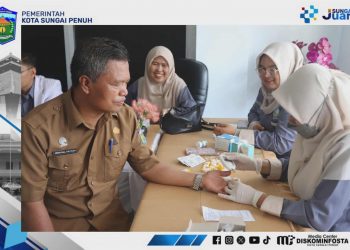 Diskominfo Kota Sungai Penuh Adakan Pemeriksaan Kesehatan Secara Gratis