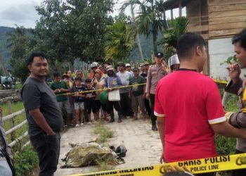 Warga Tanah Kampung Geger! Mayat Pria Dewasa Ditemukan di Pinggir Sawah Desa Sembilan