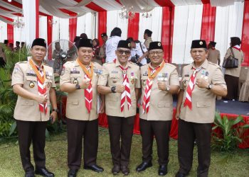 Wako Alfin Raih Lencana Tokoh Pramuka Perintis Utama