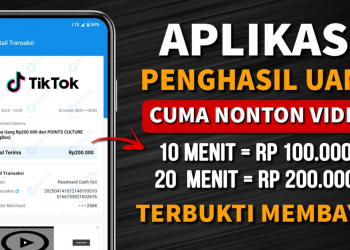 Cara Nonton TikTok Bisa Dapat Cuan Hingga Rp30 Ribu