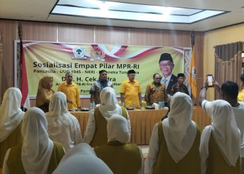 Drs. H Cek Endra Tekankan Penguatan Wawasan Kebangsaan Lewat Sosialisasi Empat Pilar MPR RI