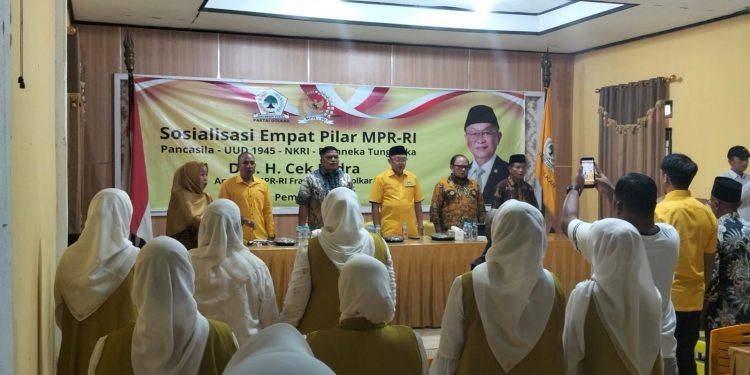 Drs. H Cek Endra Tekankan Penguatan Wawasan Kebangsaan Lewat Sosialisasi Empat Pilar MPR RI