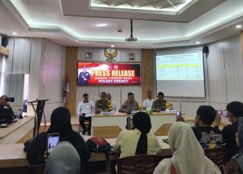 Gangguan Kamtibmas Turun Tajam, Polres Kerinci Tutup 2025 dengan Catatan Positif