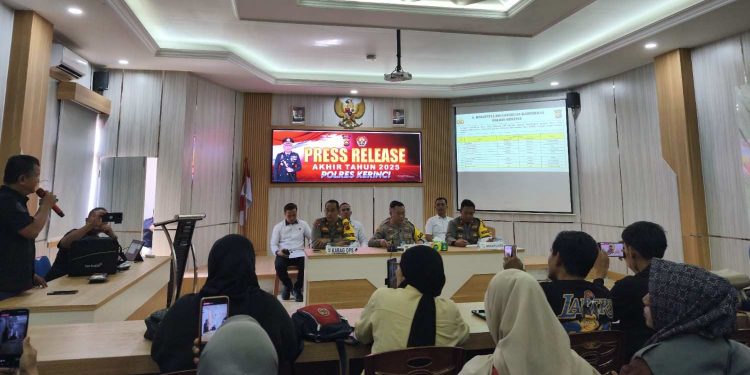 Gangguan Kamtibmas Turun Tajam, Polres Kerinci Tutup 2025 dengan Catatan Positif
