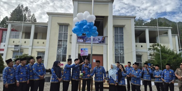 Wawako Azhar Pimpin Apel HUT Korpri ke-54