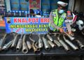 Polda Jambi Gencarkan Penertiban Knalpot Brong