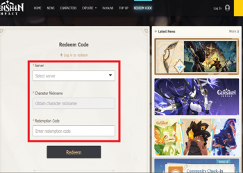 Begini Cara Klaim Kode Redeem Genshin Impact yang Tidak Bisa Diklaim
