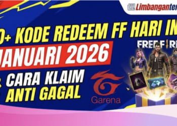 Kode Redeem FF 30 Januari 2026: Hadiah Jujutsu Kaisen dan Diamond Gratis