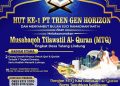 HUT ke-1 PT Tren Gen Horizon Gelar MTQ Desa Talang Lindung, Hadiah Utama Umroh
