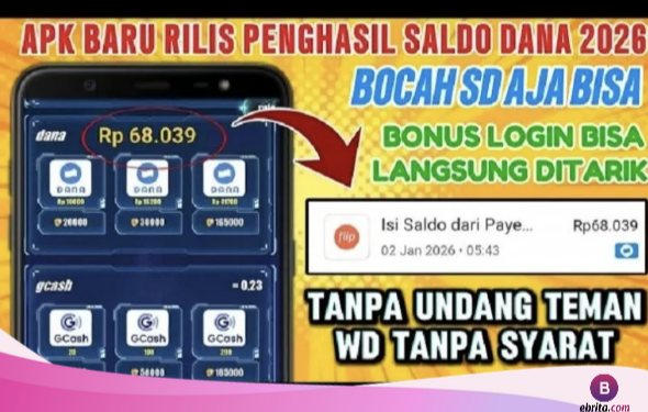Aplikasi Penghasil Uang 2026 Makin Diminati, Game Seru Ini Diklaim Cepat Cair ke DANA