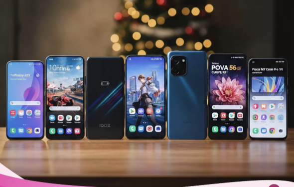 Rekomendasi HP Rp2–3 Juta Akhir 2025: Layar AMOLED 144Hz hingga Performa Gaming Andal