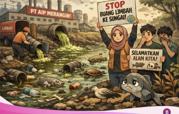 SP2HP Terbit, Aktivis Nilai Dugaan Limbah PT AIP Ancam Lingkungan Merangin