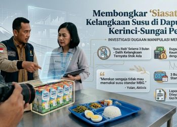 Membongkar ‘Siasat’ Kelangkaan Susu di Dapur MBG Kerinci-Sungai Penuh