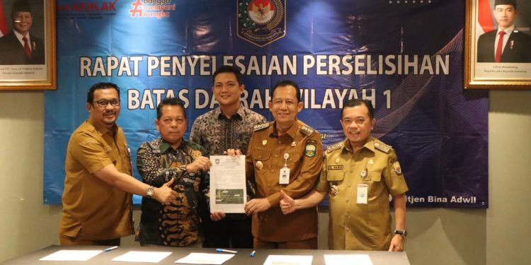 Jambi Sepakat Serahkan Keputusan Tapal Batas ke Kemendagri