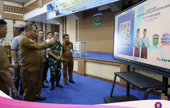 Sungai Penuh Pelopori Kotak Amal Digital, Wako Alfin Gandeng Densus 88 Perkuat Transparansi Dana Umat