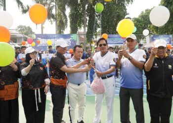 Gubernur Al Haris Buka Turnamen Tenis Antar Alumni Perguruan Tinggi ke-16 se-Indonesia di UNJA