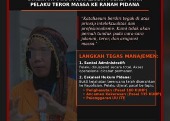 Owner Kataliseum Seret Oknum Mahasiswa Unja Ke Ranah Pidana Atas Orkestrasi Teror dan Ancaman Keselamatan Nyawa