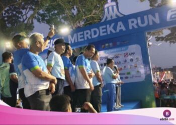 Wawako Azhar Hadiri Merdeka Run 2026 di Jambi