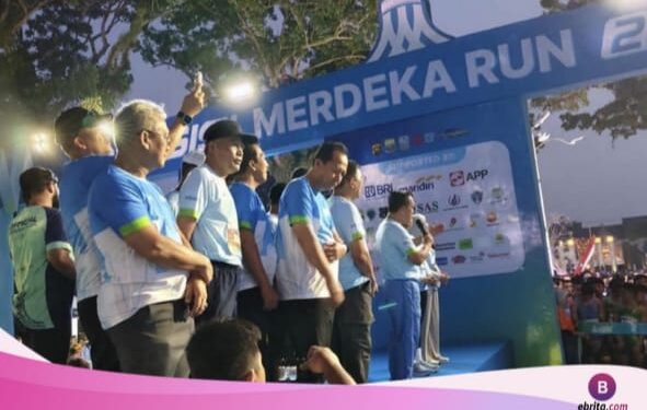 Wawako Azhar Hadiri Merdeka Run 2026 di Jambi