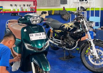 Di Sungai Penuh, Ada GEN Autocare: Cuci Motor Bukan Cuma Kinclong, Tapi Jaga Tetap Awet