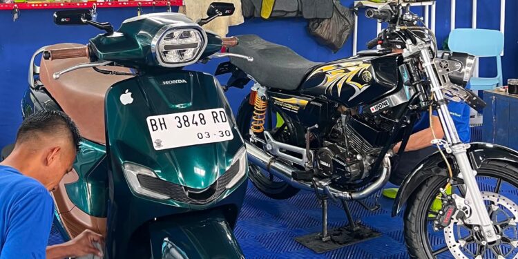 Di Sungai Penuh, Ada GEN Autocare: Cuci Motor Bukan Cuma Kinclong, Tapi Jaga Tetap Awet