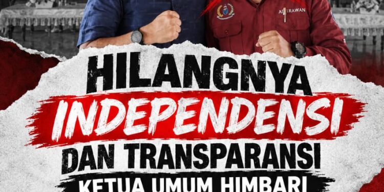 Bupati batang hari Dan Himbari: Ketika organisasi independen diikat oleh kekuasaan